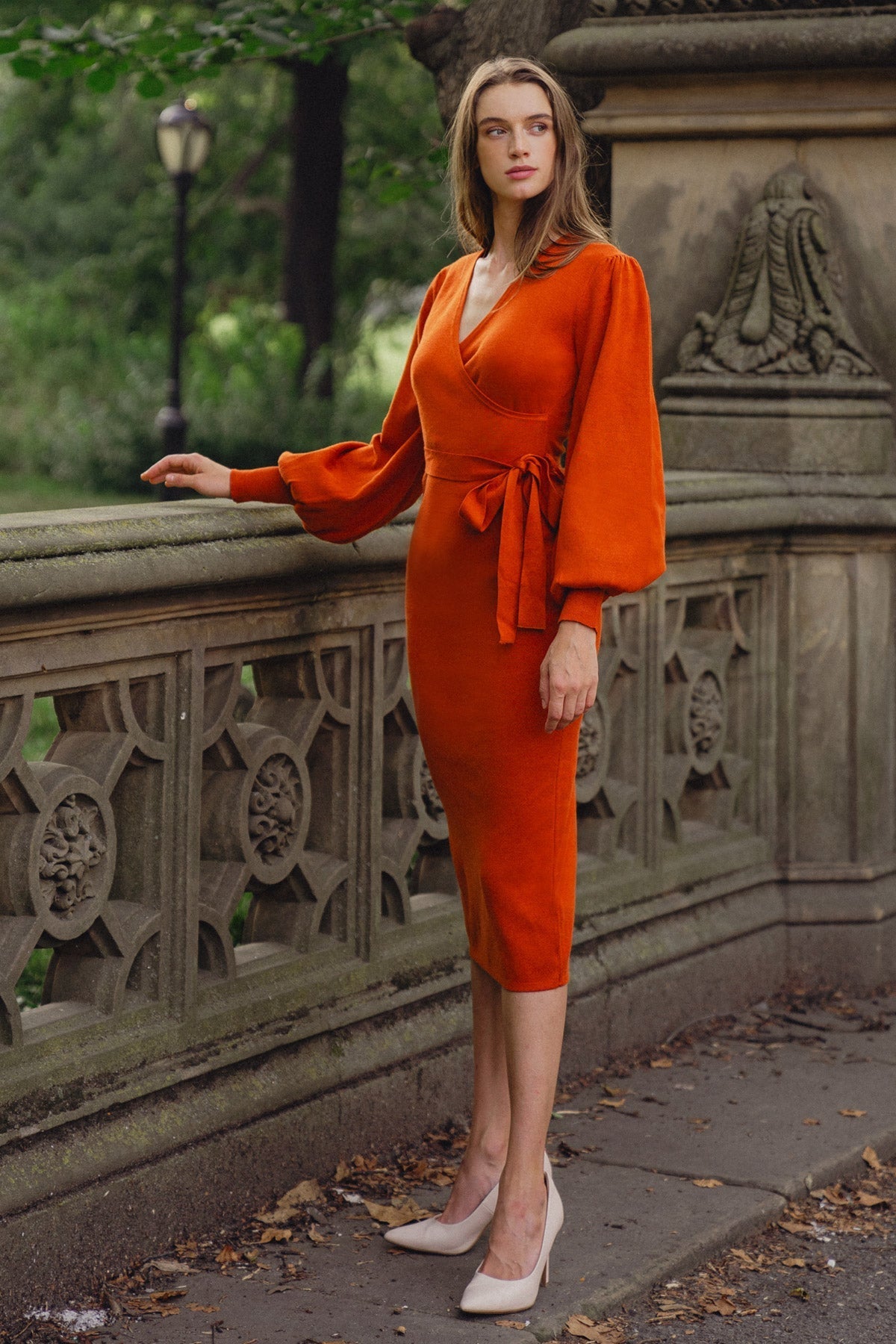 ADORABLE IDEAL SWEATER MIDI DRESS Flying Tomato